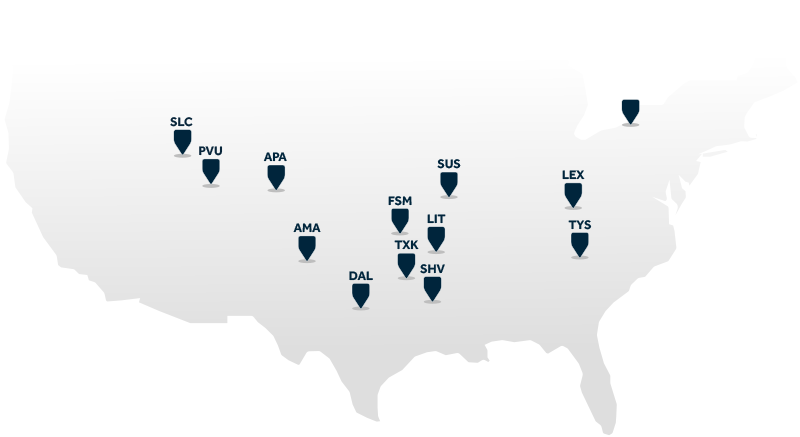 Signature AIRTac Locations